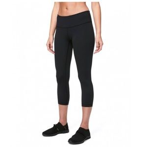 Lululemon Wunder Under Crop Leggings